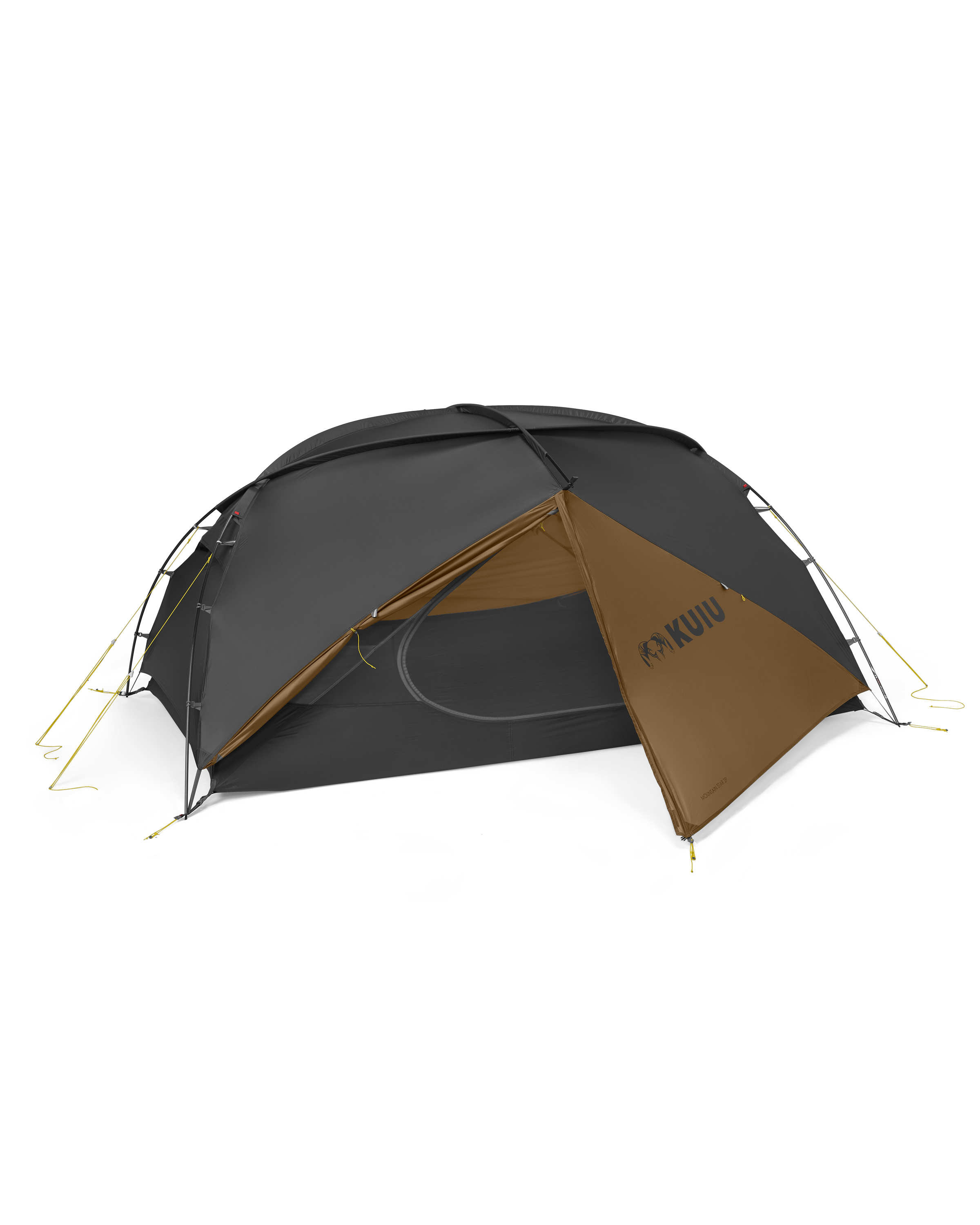 Mountain Star 2 Person Tent | Gunmetal-Camel - Image 2