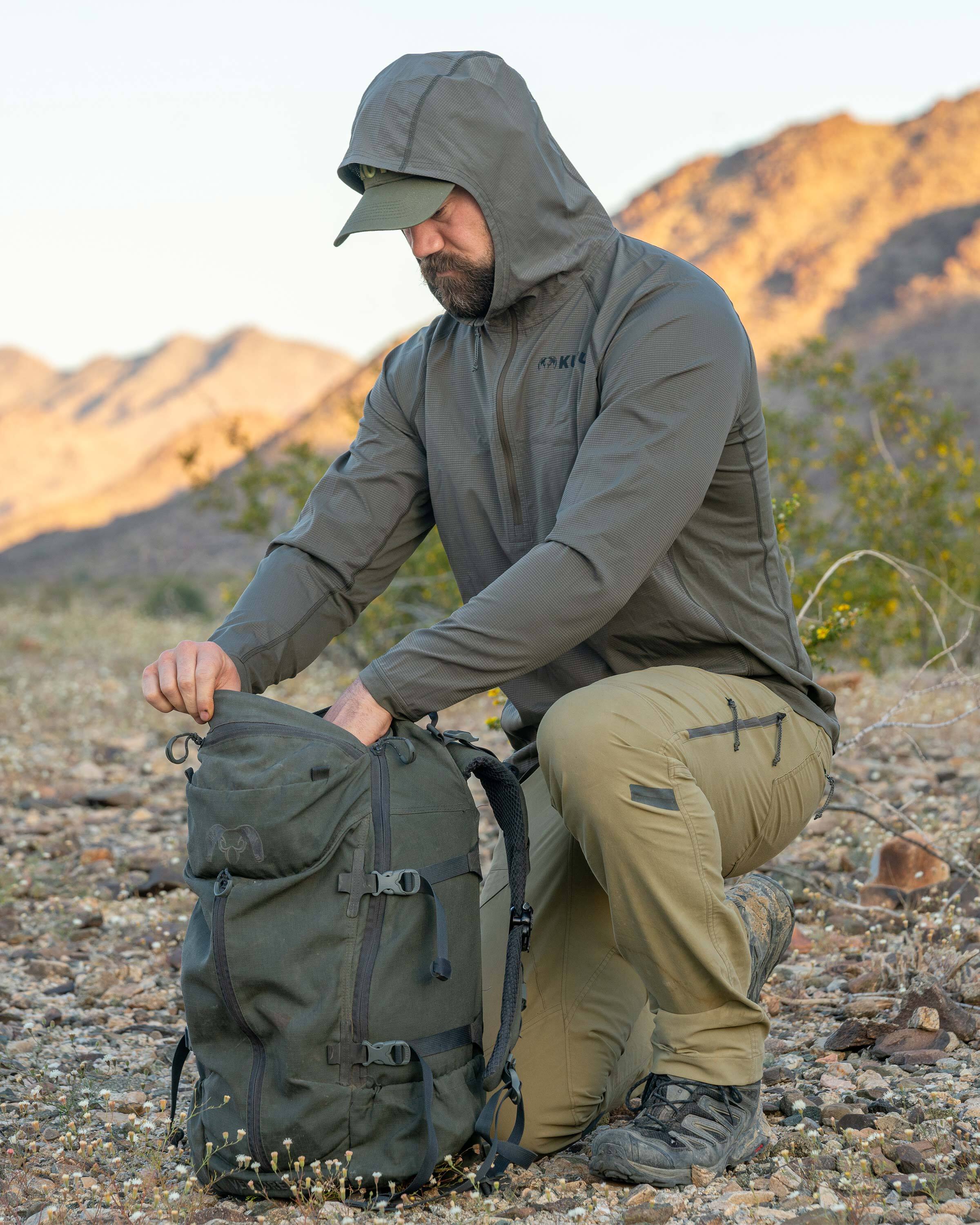 Tiburon Hybrid Hoodie | Ash - Image 6