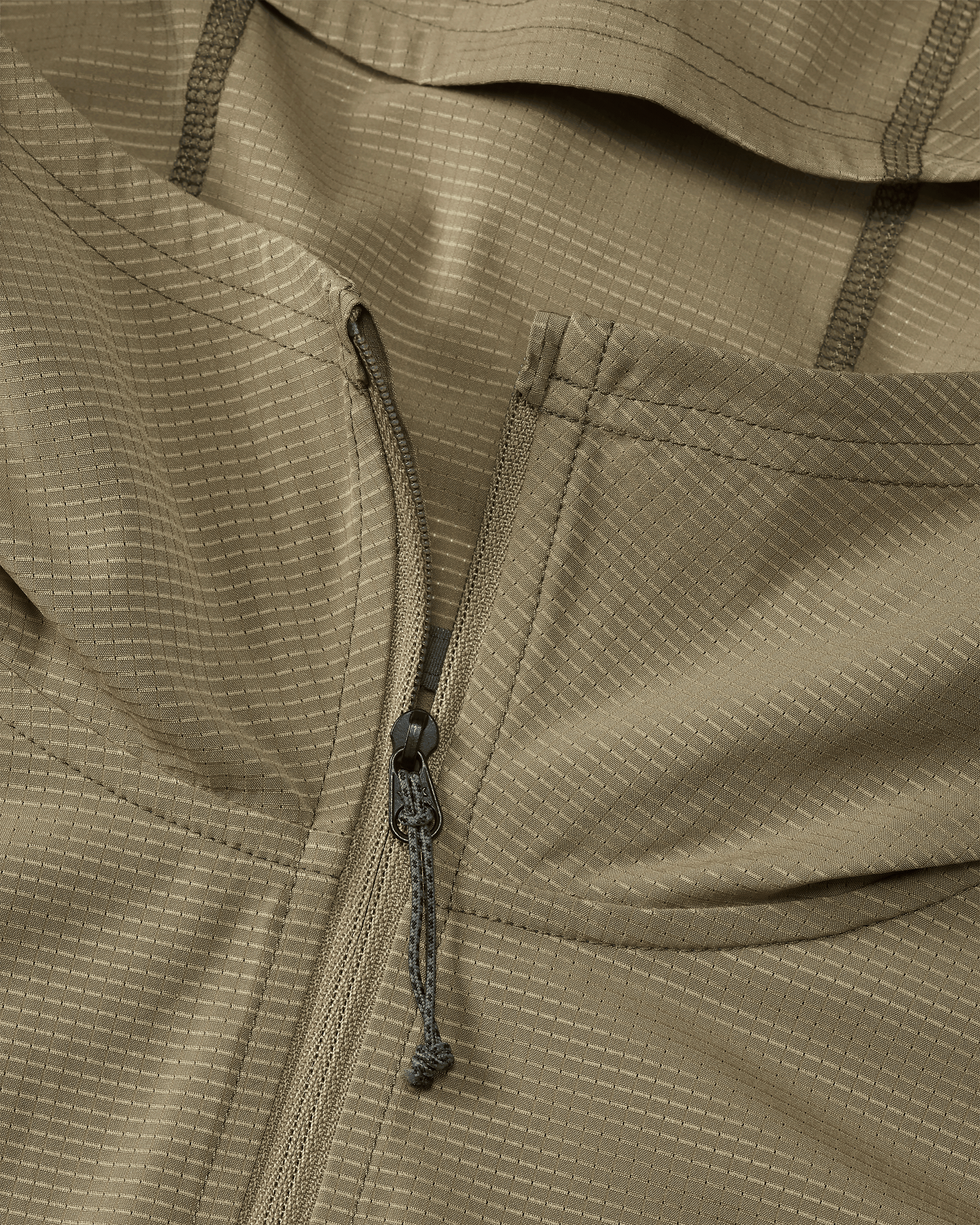 Tiburon Hybrid Hoodie | Khaki - Image 3