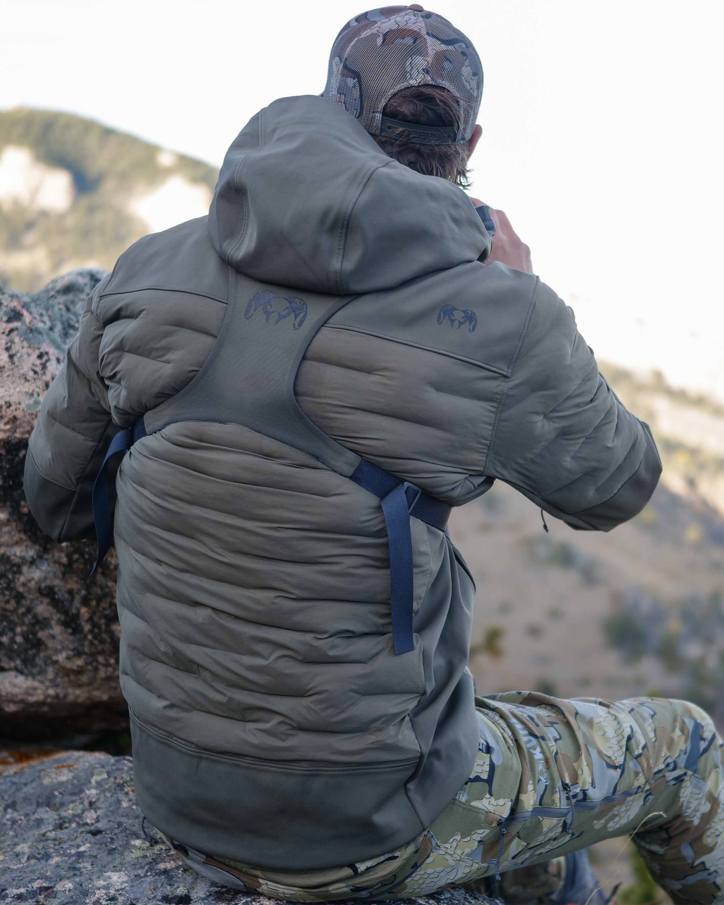 Axis Thermal Hybrid Hooded Jacket | Ash - Image 4