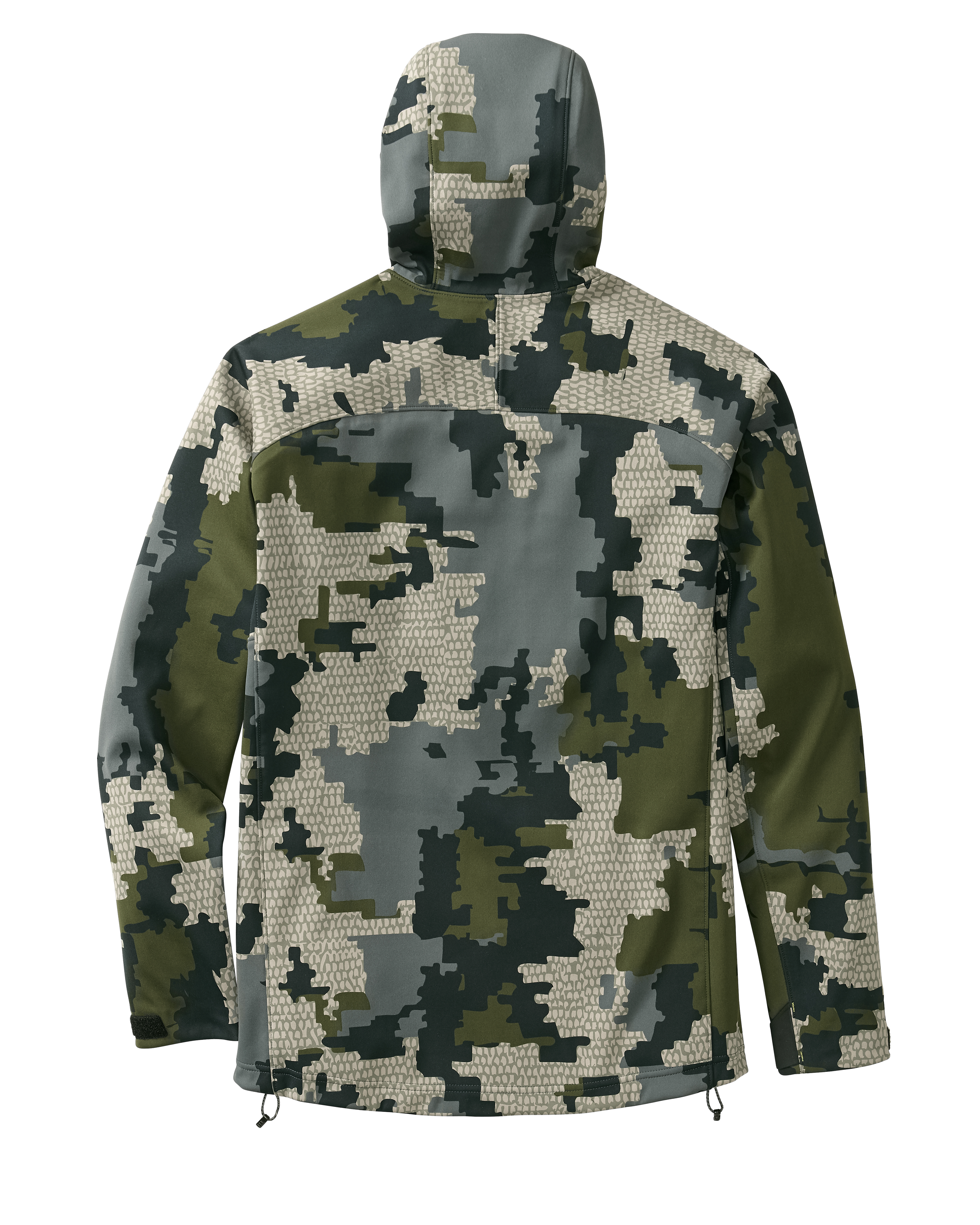 Axis Hybrid Hooded Jacket | Verde - Image 4