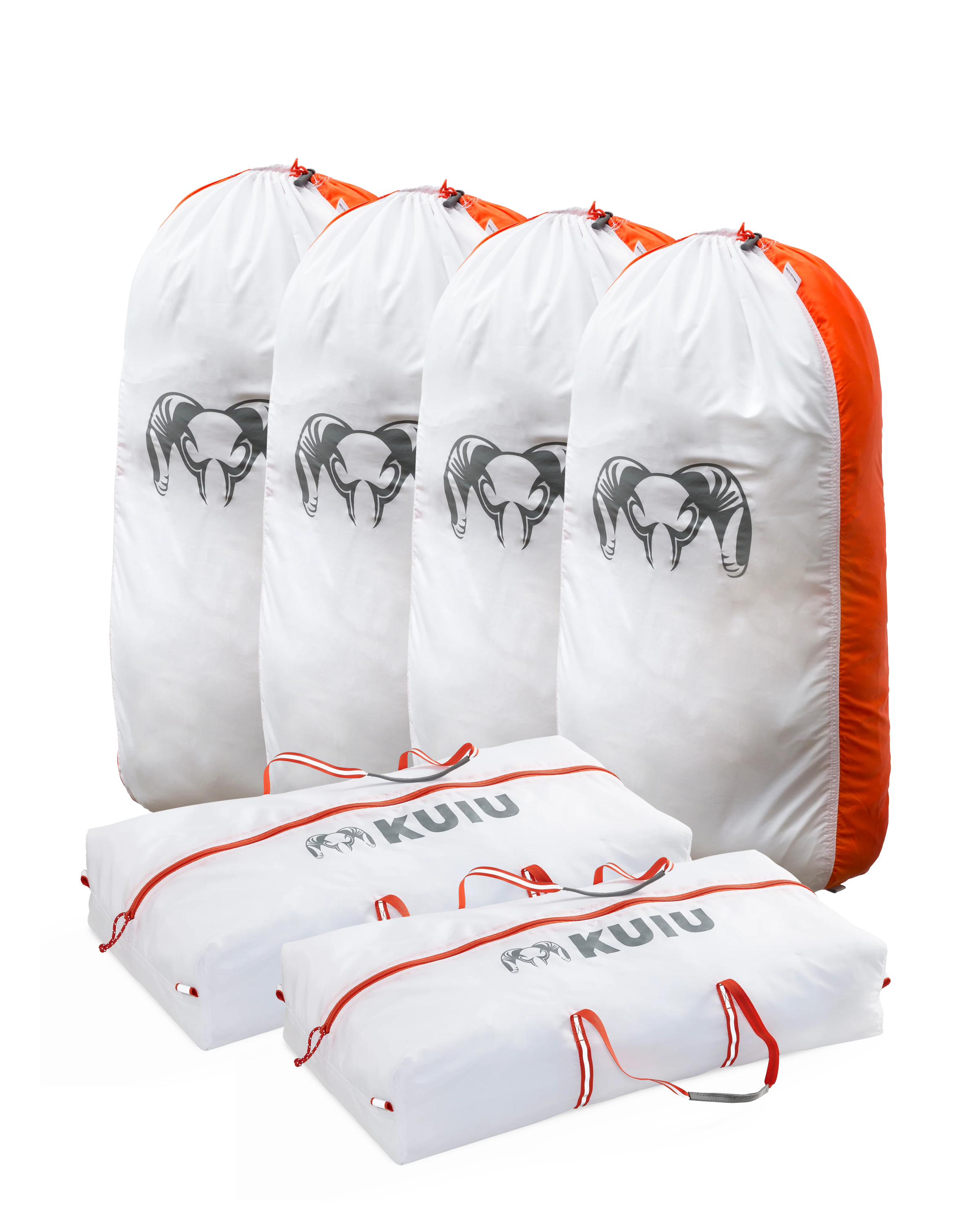 Elk/Caribou Large Game Bag Set | White-Orange